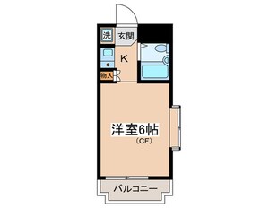 ダイホープラザ調布（409）の物件間取画像